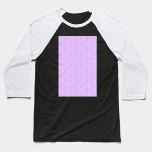 Pastel Pink Purple Swirl Pattern Baseball T-Shirt